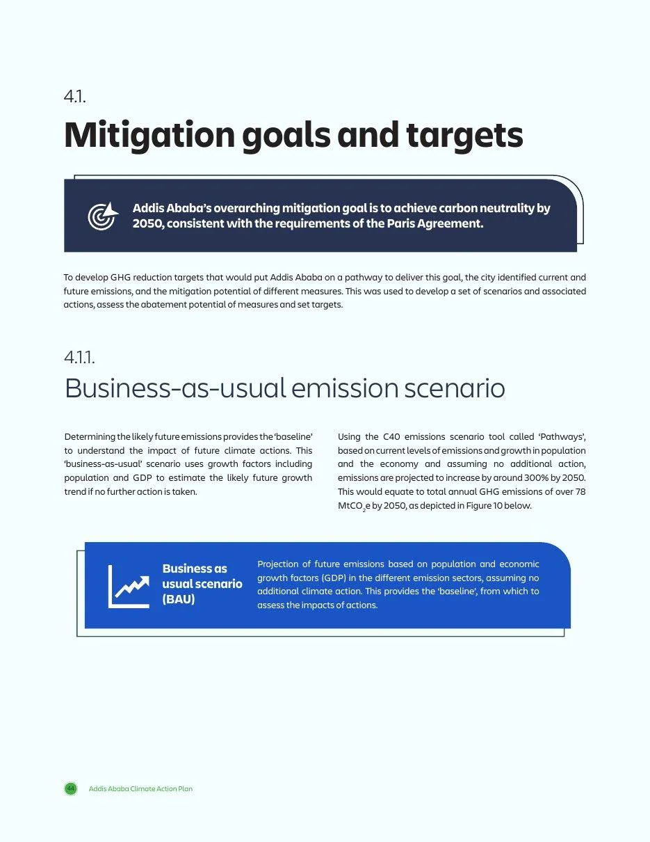 Plan page: 4.1 Mitigation goals and targets.